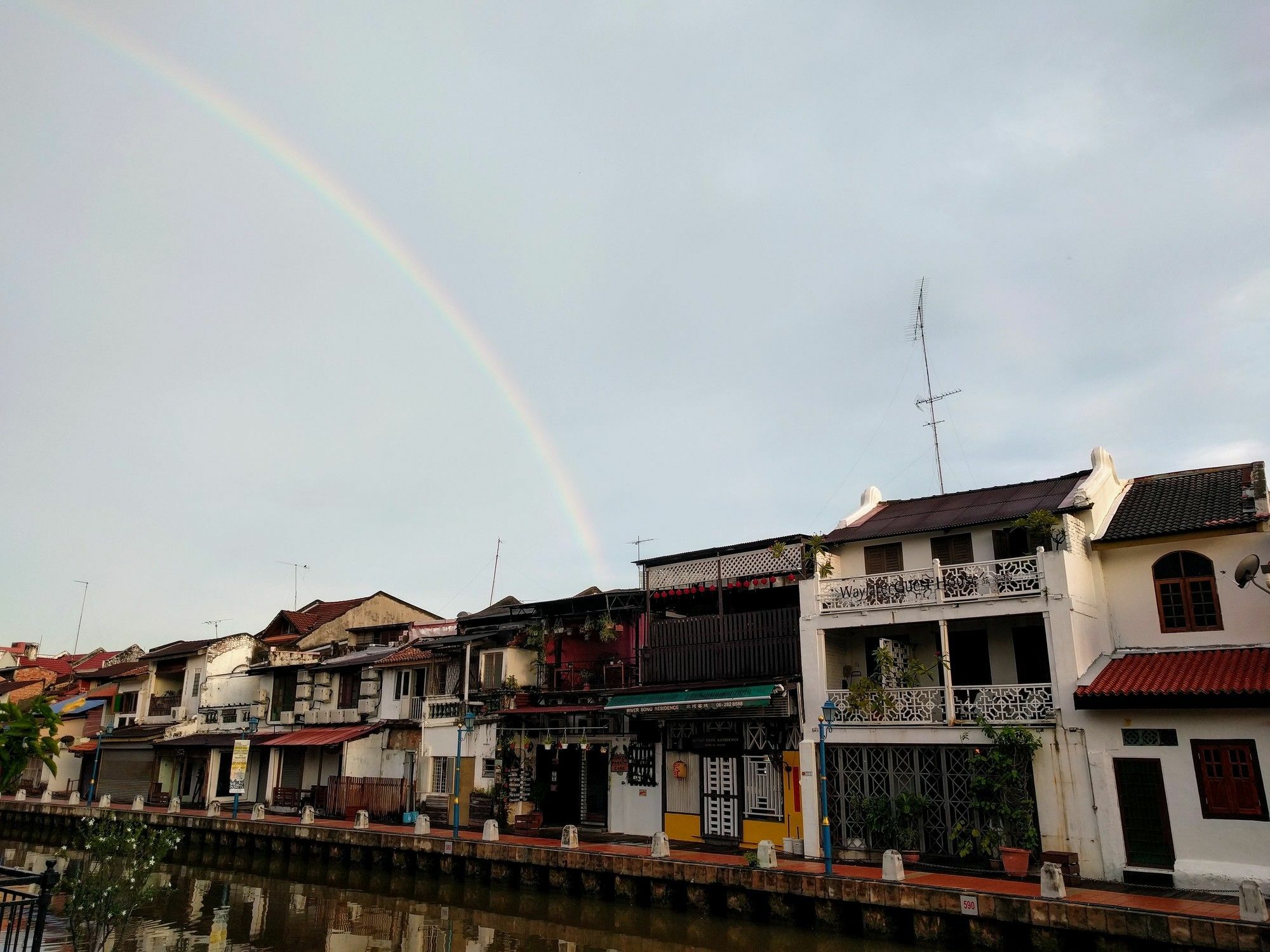 ホテル ウェイファーラー ゲスト ハウス Malacca エクステリア 写真